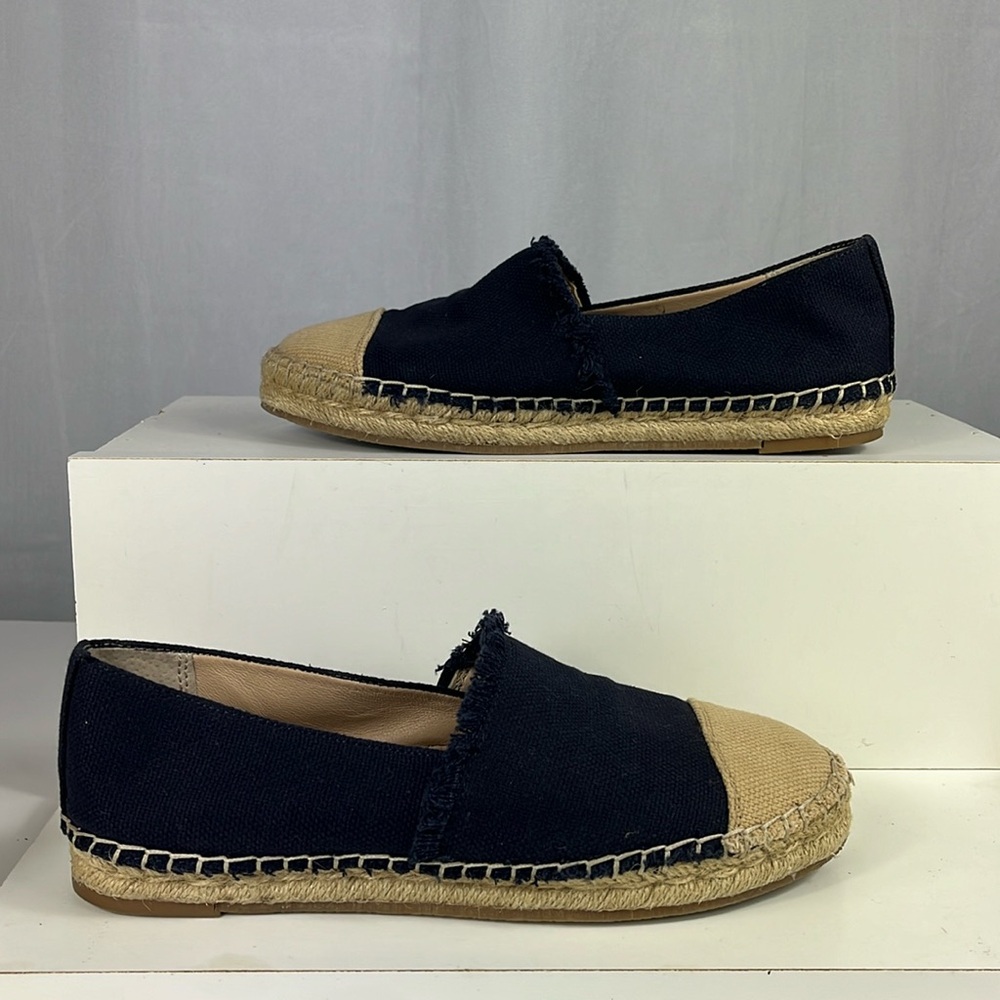 J. McLaughlin Redding Navy Canvas Espadrilles.‎ - Picture 2 of 10